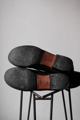 NORIEI Oiled Tanned Suede Leather Boots 日本鞋履設計師品牌 植鞣革絨面麂皮長靴
