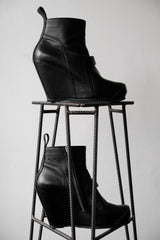 Rick Owens wedge boots 瑞克·歐文斯 楔型高跟靴