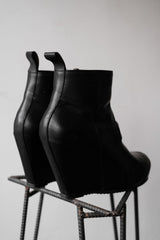 Rick Owens wedge boots 瑞克·歐文斯 楔型高跟靴