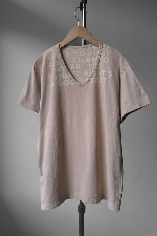 MARTIN MARGIELA 05SS Fight AIDS Tee 對抗愛滋定番短T