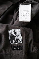 Rick Owens DRKSHDW Corduroy Turtleneck Long Vest 燈芯絨拼接長版高領背心