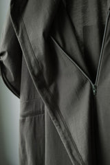 DEMOBAZA Asymmetrical Zip-up Hoodie 保加利亞設計師品牌 不規則拉鏈連帽罩衫