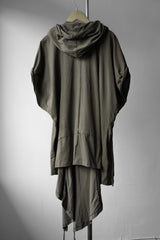 DEMOBAZA Asymmetrical Zip-up Hoodie 保加利亞設計師品牌 不規則拉鏈連帽罩衫