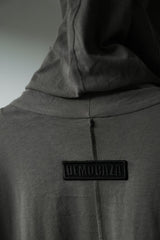 DEMOBAZA Asymmetrical Zip-up Hoodie 保加利亞設計師品牌 不規則拉鏈連帽罩衫
