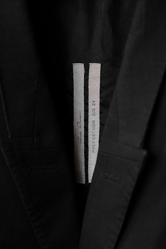 Rick Owens SS21 PHLEGETHON Cotton Blazer 棉質西裝外套