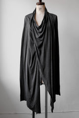 “JULIUS_7 resonance AW12 Drape Cardigan JULIUS支線 垂墜針織開襟外套 日本製