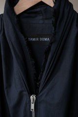 Damir Doma Draped Collar Zip Jacket with Drawstring Hem 歐洲前衛設計師品牌 垂墜領拉鍊外套