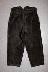 French 1940~50’s Vintage Corduroy Buckle Work Pants 法國古著巴黎釦燈芯絨工作褲(商品在海葵工作室)