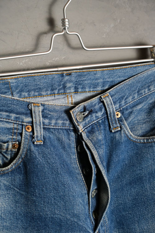 Levi’s Mid 1980’s 501 Selvedge Jeans 80年代古著布邊丹寧褲 524d刻印