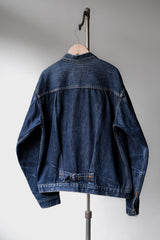 Levi’s Vintage Clothing LVC 1990’s 506XX Type 1 Buckle Selvedge Denim Jacket 555廠美國製 深色布邊牛仔外套