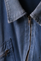 ”VETRA” Remake French Vintage Zip Work Jacket French vintage workwear remake zipper work jacket (product in Anemone Studio)