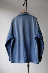 ”VETRA” Remake French Vintage Zip Work Jacket French vintage workwear remake zipper work jacket (product in Anemone Studio)
