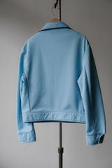 ”SOUTHAMPTON” Vintage Seersucker Check Cropped Jacket Made in USA 美國製古著 類泡泡紗格紋短版夾克