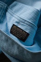 ”SOUTHAMPTON” Vintage Seersucker Check Cropped Jacket Made in USA 美國製古著 類泡泡紗格紋短版夾克