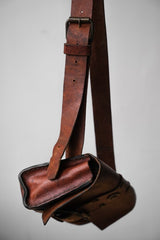 Vintage “Leatherman” Leather Buckle Shoulder Bag