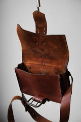 Vintage “Leatherman” Leather Buckle Shoulder Bag