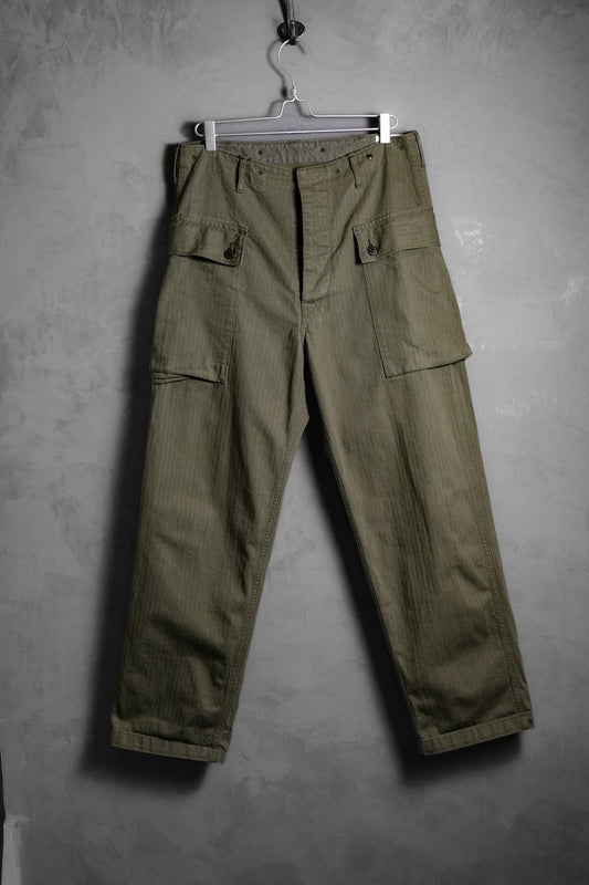Fullcount P-44 Monkey Pants 日本復刻品牌 海軍陸戰隊人字紋軍褲