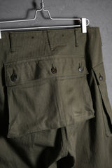Fullcount P-44 Monkey Pants 日本復刻品牌 海軍陸戰隊人字紋軍褲