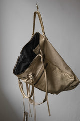 BALENCIAGA Leather Square Tote Handbag / Shoulder Bag 巴黎世家 象牙色真皮方形托特包 手提/肩背包