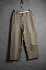 U.S.ARMY 1950’s Khaki Chino Trousers 美軍公發斜紋棉卡其褲