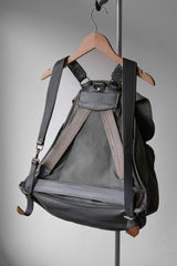 German Army Vintage RIES Zipper Pocket Canvas / Leather Rucksack 德軍拉鏈口袋帆布/皮革後背包