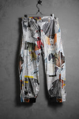 OVKLAB 17A/W Grunge Print Tyvek Pants 台灣街牌 紙印花長褲