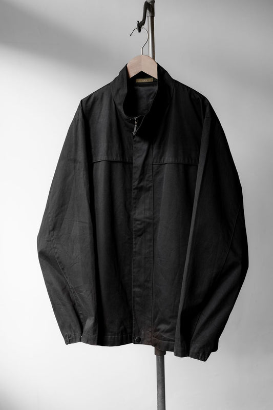 A.A.R Stand Collar Harrington Jacket Black 山本耀司早期支線 黑色立領短版外套