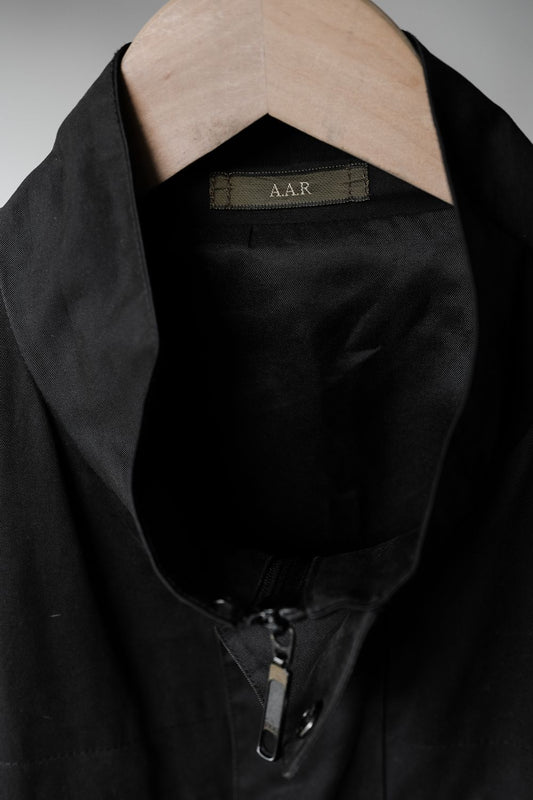 A.A.R Stand Collar Harrington Jacket Black 山本耀司早期支線 黑色立領短版外套