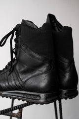 Adidas Vintage Leather Combat Boots Made in Germany GSG9 愛迪達古著 皮革高筒作戰靴 德國製