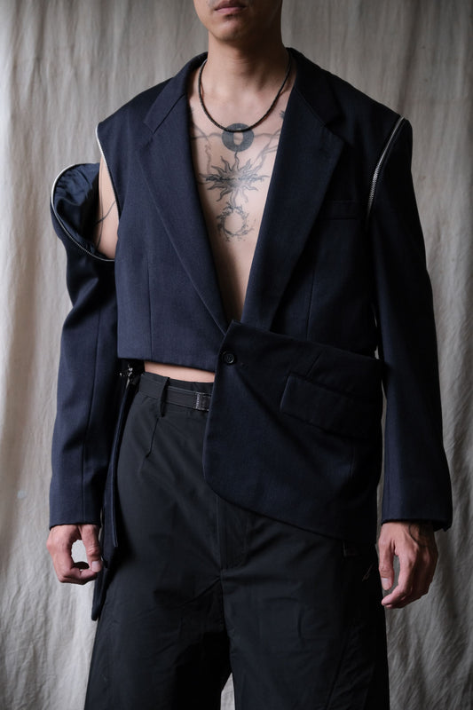 Ban Restructure Shiftable-Zipper Suit Jacket 伴重製可拆式拉鍊西裝外套 （MICHEL RENÉ）