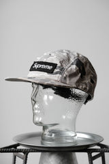 Supreme SS16 Tiger Camo Cap Grey tiger camouflage five-part cap made in the United States