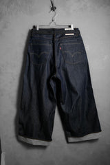SACAI x Levi’s Wide Leg Denim Pants 日本設計師聯名 原色布邊丹寧闊腿牛仔褲