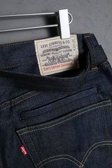 SACAI x Levi’s Wide Leg Denim Pants 日本設計師聯名 原色布邊丹寧闊腿牛仔褲