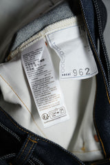 SACAI x Levi’s Wide Leg Denim Pants 日本設計師聯名 原色布邊丹寧闊腿牛仔褲