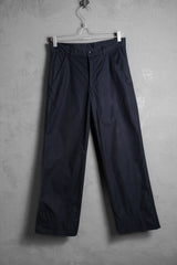 2000s JIL SANDER Cotton Straight Pants Navy 棉質直筒休閒褲 本人期