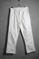 Orslow White Chino Carpenter Work Pants 日本復古品牌 純棉斜紋布木工褲