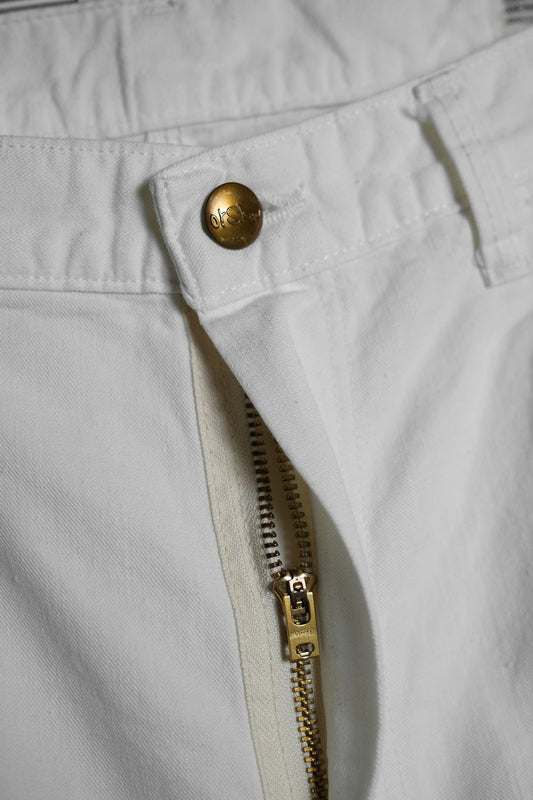 Orslow White Chino Carpenter Work Pants 日本復古品牌 純棉斜紋布木工褲
