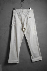 Orslow White Chino Carpenter Work Pants 日本復古品牌 純棉斜紋布木工褲