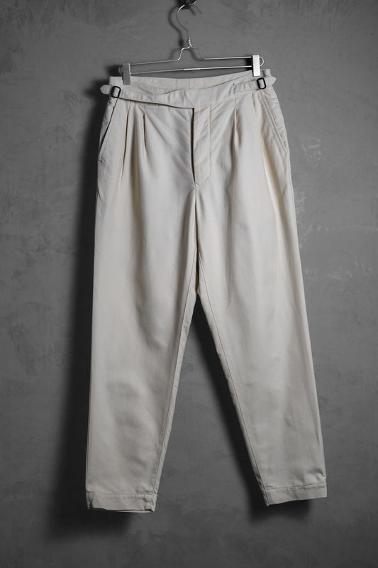 HAVERSACK Tapered Gurkha Pants Beige 日本復古設計師品牌 棉質廓爾喀錐形褲