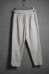 HAVERSACK Tapered Gurkha Pants Beige 日本復古設計師品牌 棉質廓爾喀錐形褲