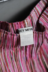 ISSEY MIYAKE Psychedelic Print Pleated Skirt 三宅一生 迷幻印花皺摺傘狀長裙
