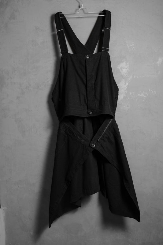 Yohji Yamamoto Detachable Suspender Vest 山本耀司 可拆解吊帶背心外罩圍裙