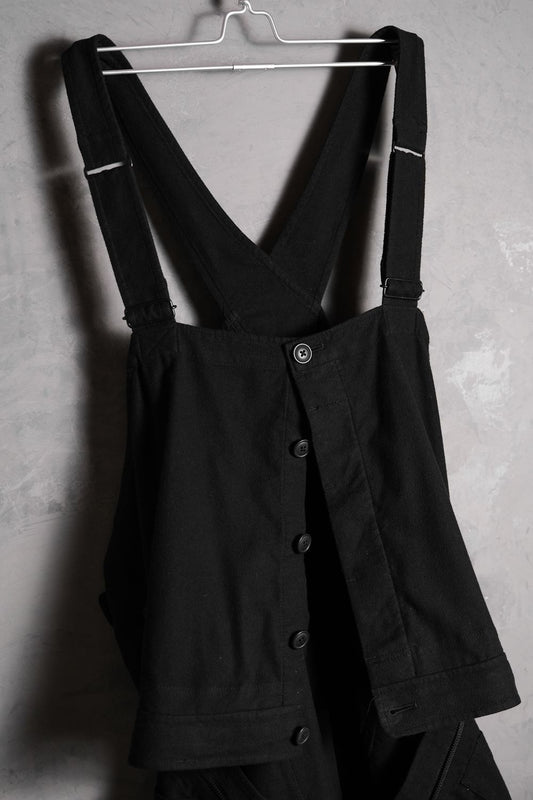 Yohji Yamamoto Detachable Suspender Vest 山本耀司 可拆解吊帶背心外罩圍裙