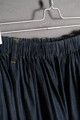 COMME des GARÇONS AD2010 Indigo Denim Shorts Skirt 川久保玲 薄丹寧皺摺褲裙