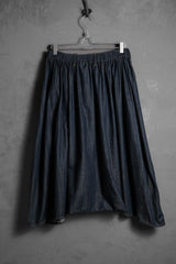 COMME des GARÇONS AD2010 Indigo Denim Shorts Skirt 川久保玲 薄丹寧皺摺褲裙