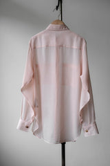 Auralee 20SS Wool Sheer Shirt Japanese designer brand wool blended sheer shirt