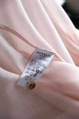 Auralee 20SS Wool Sheer Shirt Japanese designer brand wool blended sheer shirt