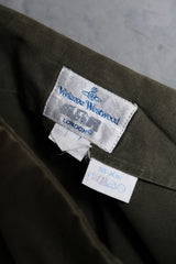 Vivienne Westwood Man Beltless Cargo Pants 薇薇安·維斯伍德男裝線 無腰帶棉質直筒褲