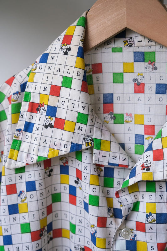 Disney Vintage Check Shirt