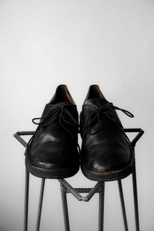 Katharine Hamnett London Big Toe Leather Shoes 英國設計師品牌 大頭皮鞋